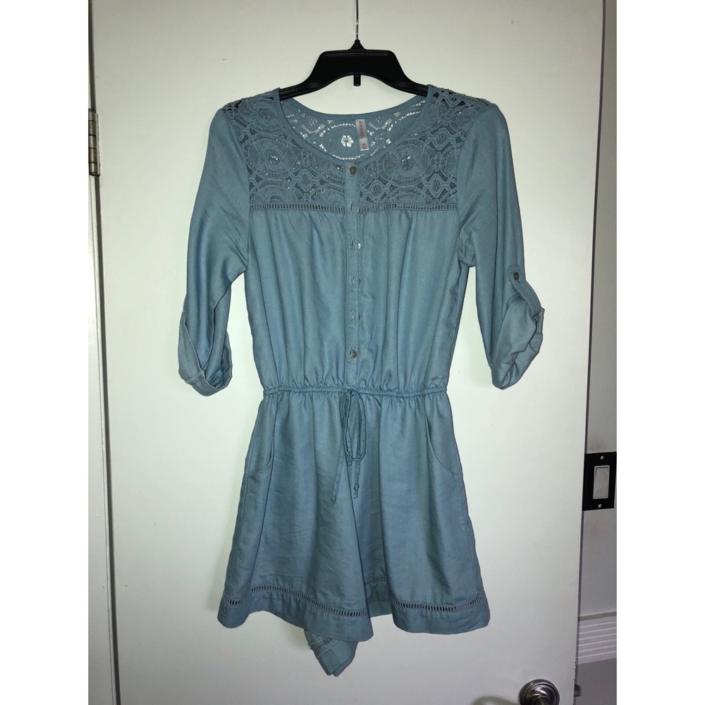 Spring Romper - Blue